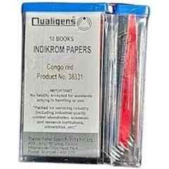 Rasayan CRIP200S 10 Pcs Red Qualigens Indikrom Indicator Paper Set, 38331