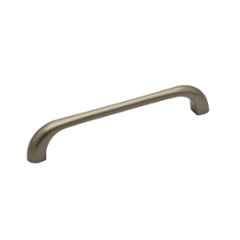 RAB 128mm Zinc Satin Finish Wardrobe Pull Handle, N021 (Pack of 3)