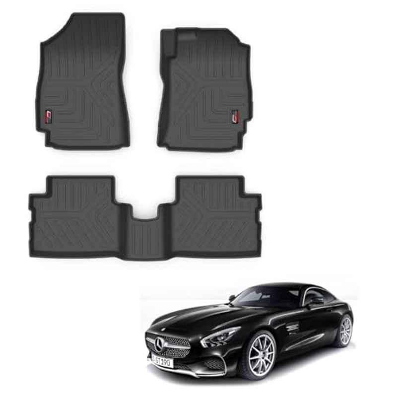 Kozdiko Thermoplastic Polyolefins 3D Life Long Car Floor Mat Set for Mercedes Benz AMG-GT