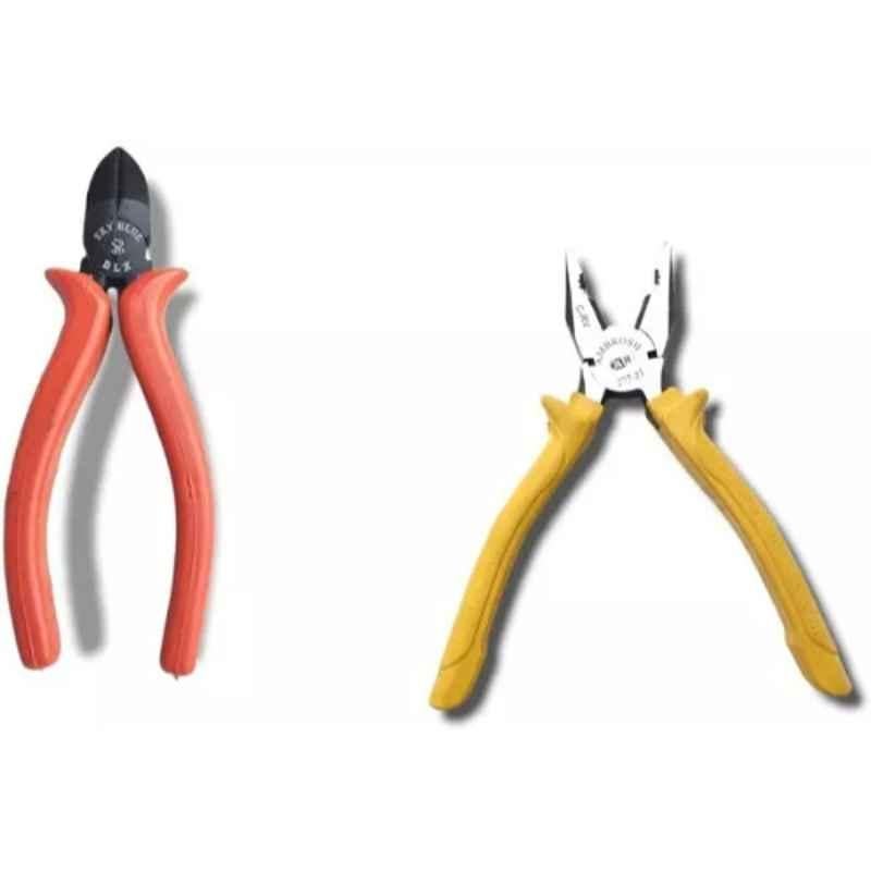 Sky Blue 2 Pcs 7.8 inch Stainless Steel Groove Plier Combo, SBE_PLIER_0553