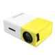 IBS UC-500 3500lm Yellow Mini Home Theater LED Portable Projector with Remote Controller with HDMI Cable