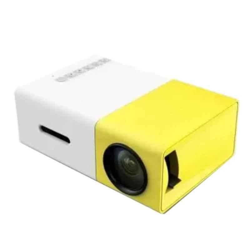 Buy IBS UC-500 3500lm Yellow Mini Home Theater LED Portable Projector with  Remote Controller with HDMI Cable Online At Price ₹2799