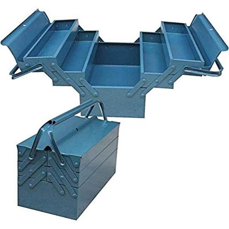 FHT 21 inch Metal Blue 5 Tray Tool Box