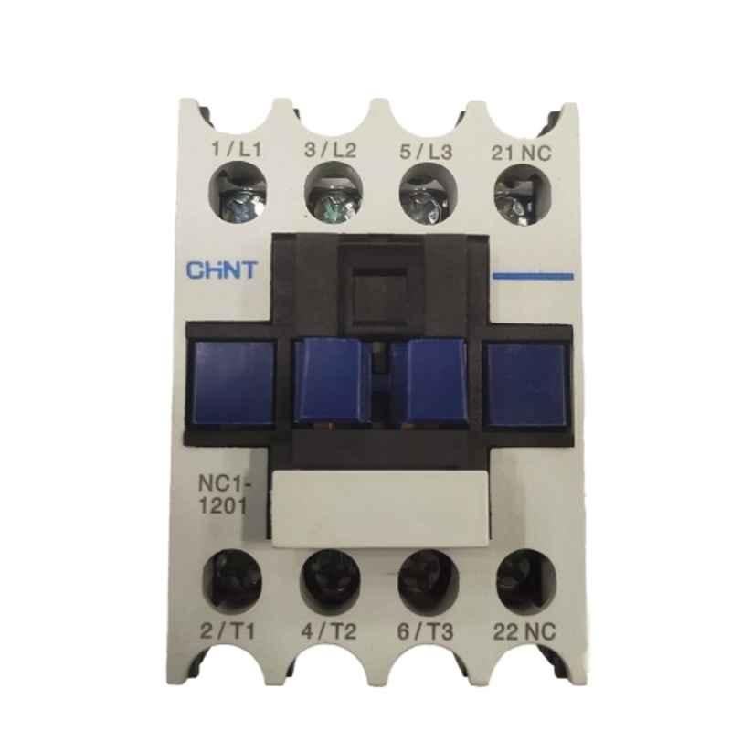 Chint NC1-1201 9A 3P 3NO 440V Contactor, 221151