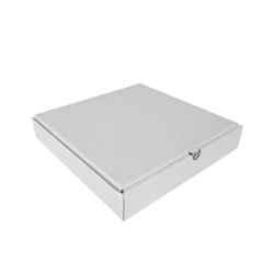 MM WILL CARE 10x10x1.5 inch 3 Ply White Corrugated Pizza Box, MMWILL1407, (Pack of 10)