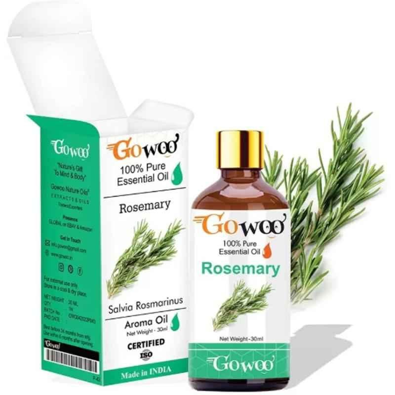 GoWoo 30ml Therapeutic Grade Rosemary Oil, GoWoo-P-96