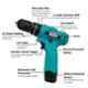 Krost 1350rpm Cordless Hammer Drill Screwdriver with 2 Batteries, Led Torch Variable Speed & Torque Setting