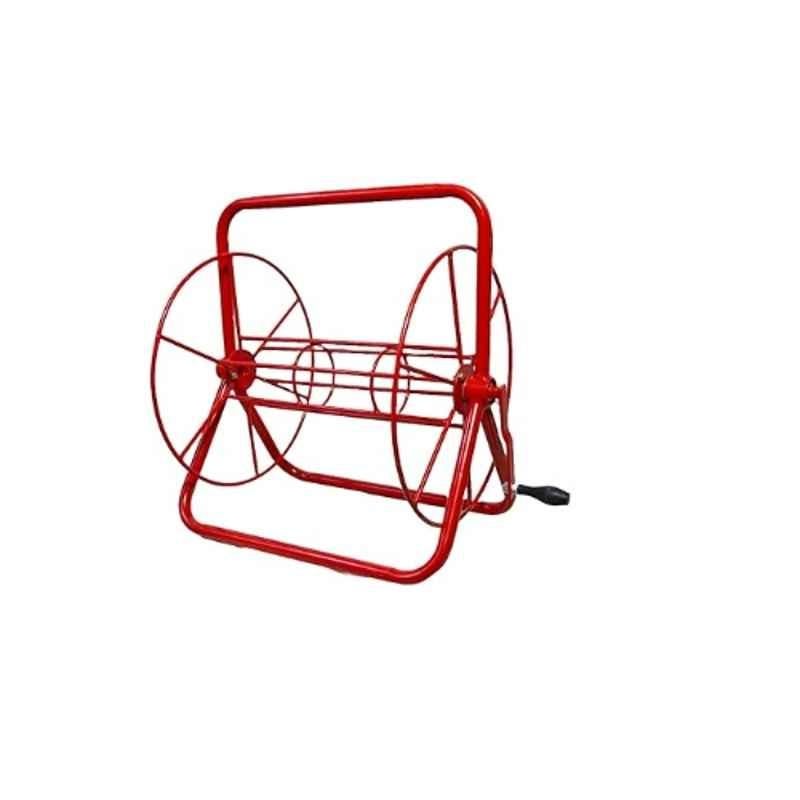 Mizuki 120ft Red Portable Garden Hose Reel Cart