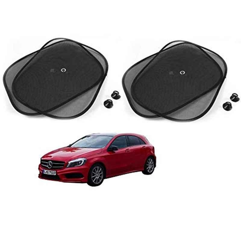 Kozdiko 4 Pcs Black Chipokoo Car Window Sunshade Curtain Set for Mercedes Benz A-Class, koz_79056