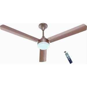Airelec Gloria Stylo 28W 350rpm 5 Star Metallic Golden 3 Blade BLDC Ceiling Fan with Remote & 2 Year Warranty, Sweep: 1200 mm