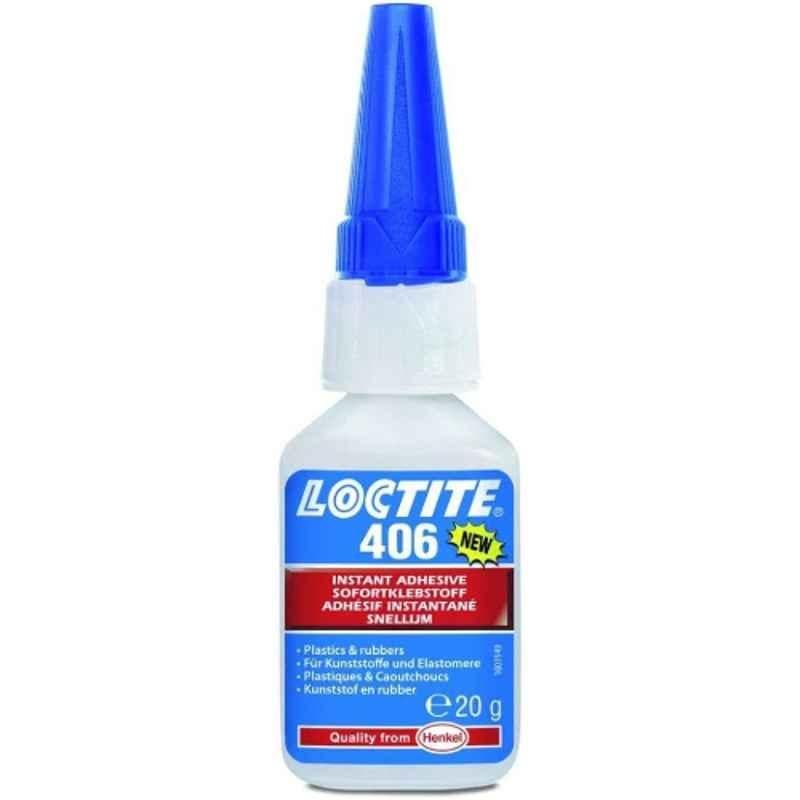 Loctite 406 20g Fast Rubber & Plastic Instant Adhesive