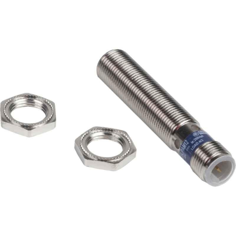 Schneider XS5 M12 62mm Cylindrical inductive Proximity Sensor, XS512BLPAM12