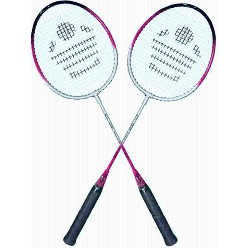 Cosco CB-85 181g Purple-Silver Strung Badminton Racquet