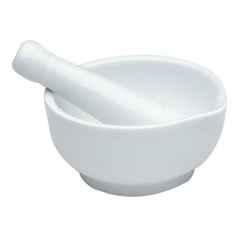 Generic 4 inch Porcelain Mortar Pestle, KT07MP