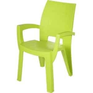 Supreme Villa Green Plastic & Polypropylene Outdoor Chair (Pack of 4)