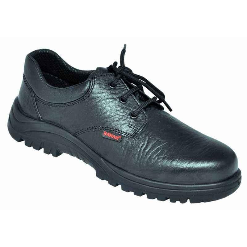 Karam FS 05 Steel Toe Black Work Safety Shoes, Size: 5