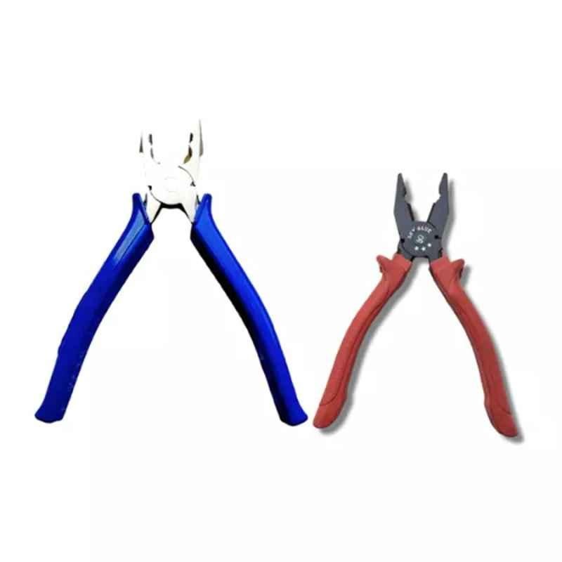 Sky Blue 2 Pcs 7.8 inch Lineman Plier Combo, SBE_PLIER_COMBOS_COMBO_059