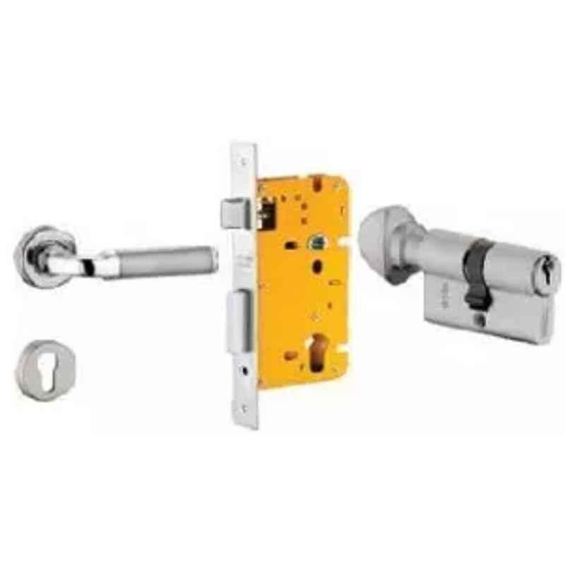 Dorset ML Series Inspire 70mm Stainless Steel Door Handle Lock Set with Knob & Key