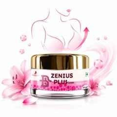 Zenius India 50g B Plus Cream with Grape Seed, Soybean, Olive Oil & Jojoba Oil for Women Seeking Natural Upper Body Firming