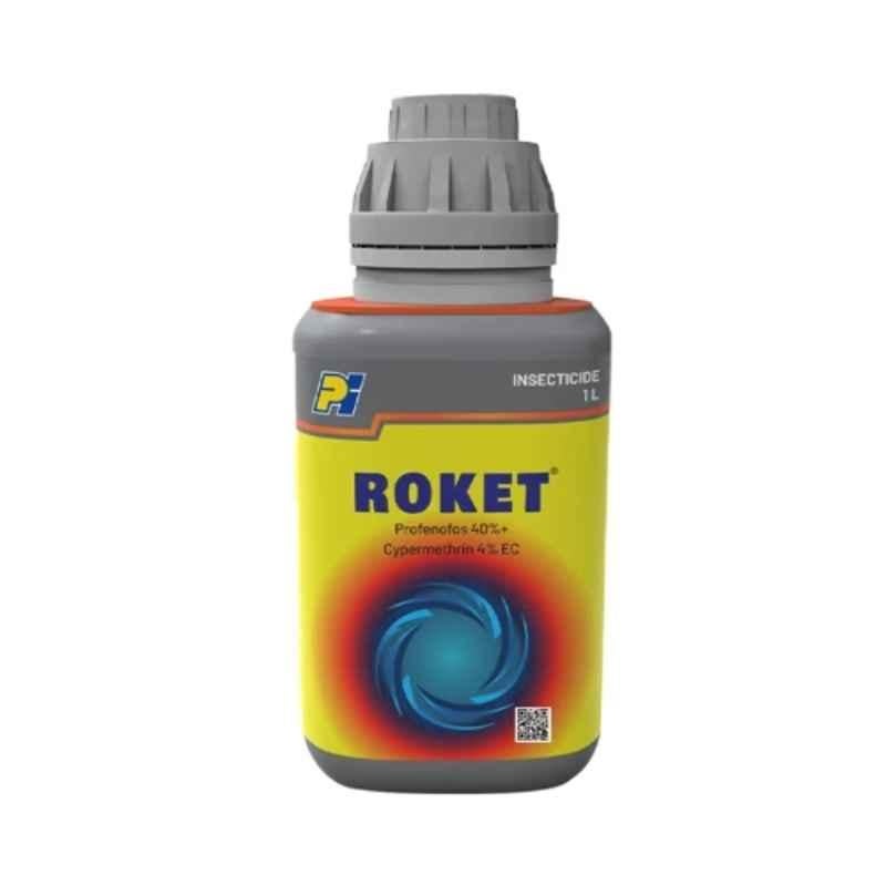 PI 1 Litre Roket Profenofos 40% + Cypermethrin 4% EC Insecticide (Pack of 5)