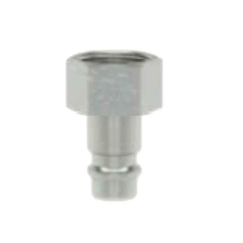 Ludecke ES18NIS G1/8 Single Shut Off Quick Female Thread with Plug Connect Coupling