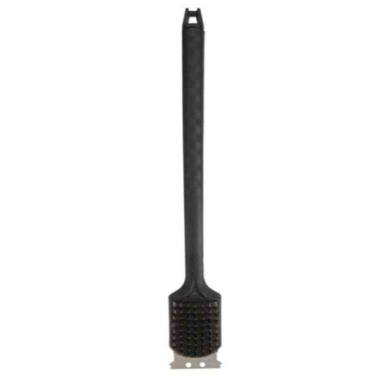 Grillpro 27cm Black Deluxe Long Handle Grill Brush, 29981