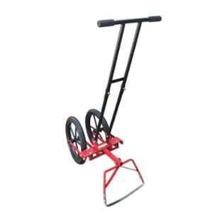 Global Nature Agro 12 inch Adjustable Double Wheel Manual Push Type Weeder Cum Cultivator Machine, HARROW-Weeder-12-Inch