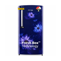 Voltas RDC265B/3W0DBE0M000UGD 230 Litre 3 Star Dahlia Blue Direct Cool Single Door Refrigerator, 1101608