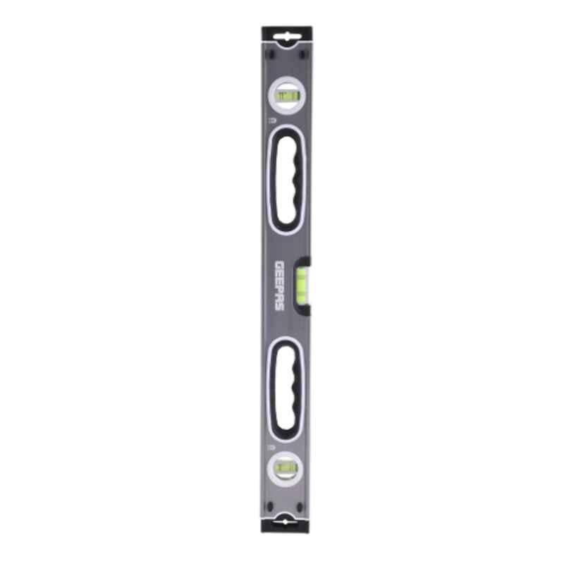 Geepas 24 inch Rubber Spirit Level, with 3 Level, Bubbles, GT59029