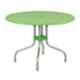 Supreme Cherry Parrot Green Foldable Round Table