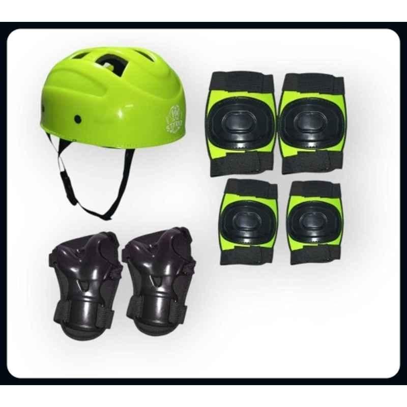 RB International Plastic & EVA Foam Neon Skating Kit Premiumm-248 Skating Kit