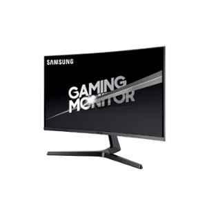 Dark Silver Curved Gaming Monitor 