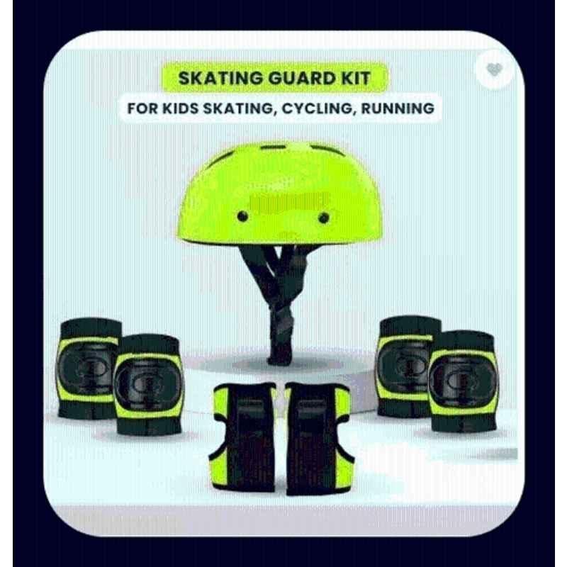 RB International Neon Latest Design New Multipurpose Cycling Skating Kit-224 Skating Kit