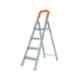 Champion 4 Step 150kg Aluminium Orange Scratch Resistance Ladder with Platform