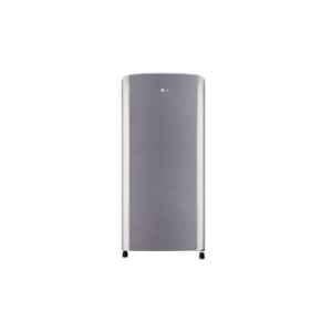 LG 190L 3 Star Shiny Steel Refrigerator, GL-B201RPZC