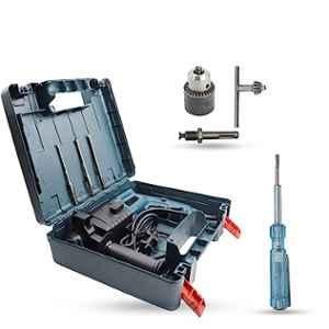 Walkers 750W Forward & Reverse Rotation Hammer Impact Drill Machine with 3 Bits, Drill Chuck, SDS Adapter & Line Tester, WKCB342
