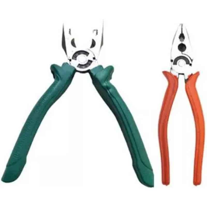 Sky Blue 2 Pcs 7.8 inch Lineman Plier Combo, SBE_PLIER_COMBO_MOD_01254