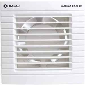 Bajaj Maxima DX-G 02 15W White Exhaust Fan, Sweep: 150mm