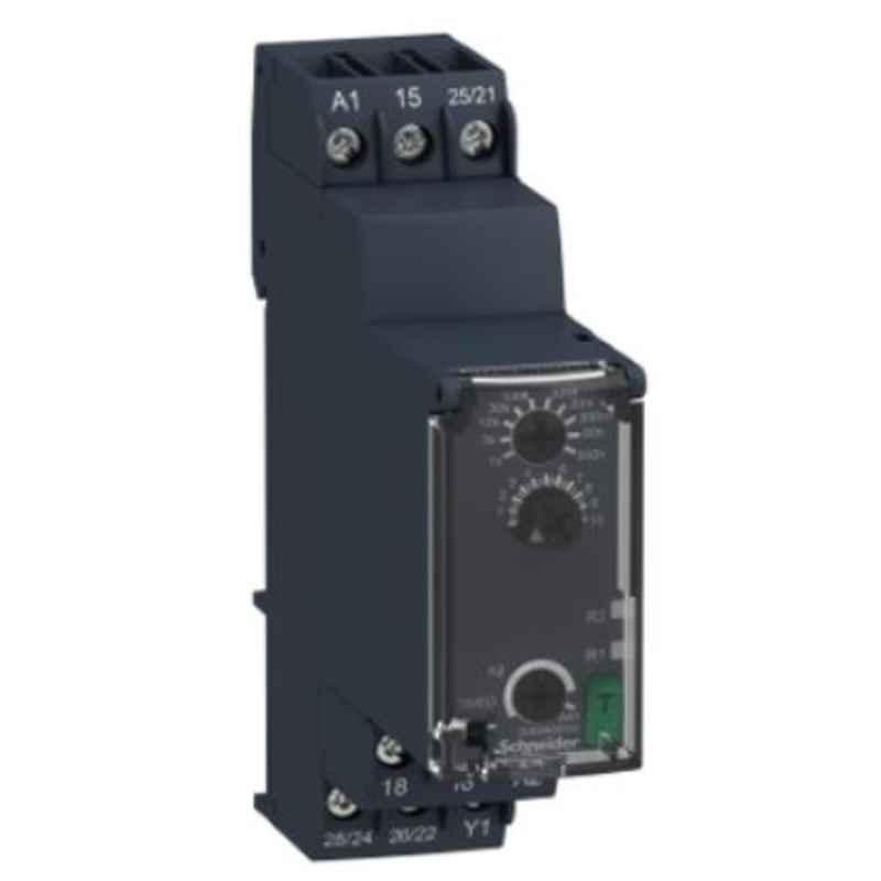 Schneider 24-240 VAC/DC 2 C/O On & Off Delay Timing Relay, RE22R2ACMR