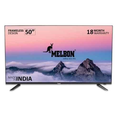 Buy Melbon 50 inch Black Frameless Full HD Smart LED TV with 18 Months  Warranty Online At Best Price On Moglix