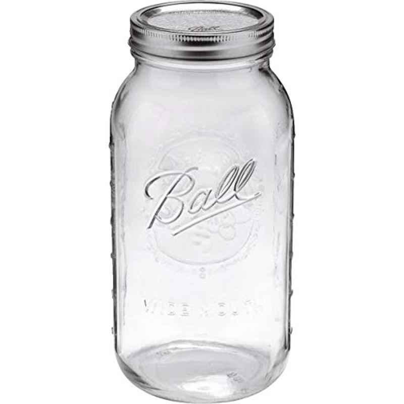 Ball 64 Oz Clear Wide Mouth Canning Jar
