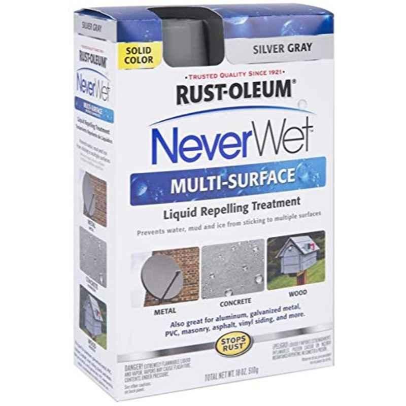 Rust-Oleum Stops Rust 18 Oz Grey Multi-purpose Spray Paint Kit