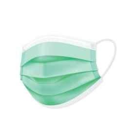 Wellstar 3 Layer Cloth Disposable Pharmaceutical Mask, Mask-Surgical-057 (Pack of 50)