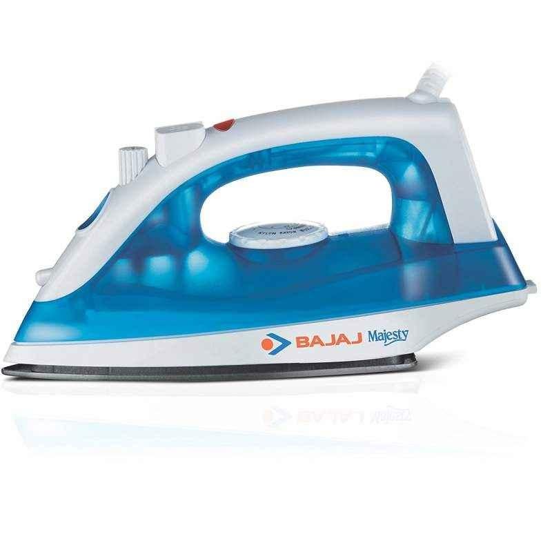 Bajaj Majesty 1200W Blue & White Steam Iron, MX20