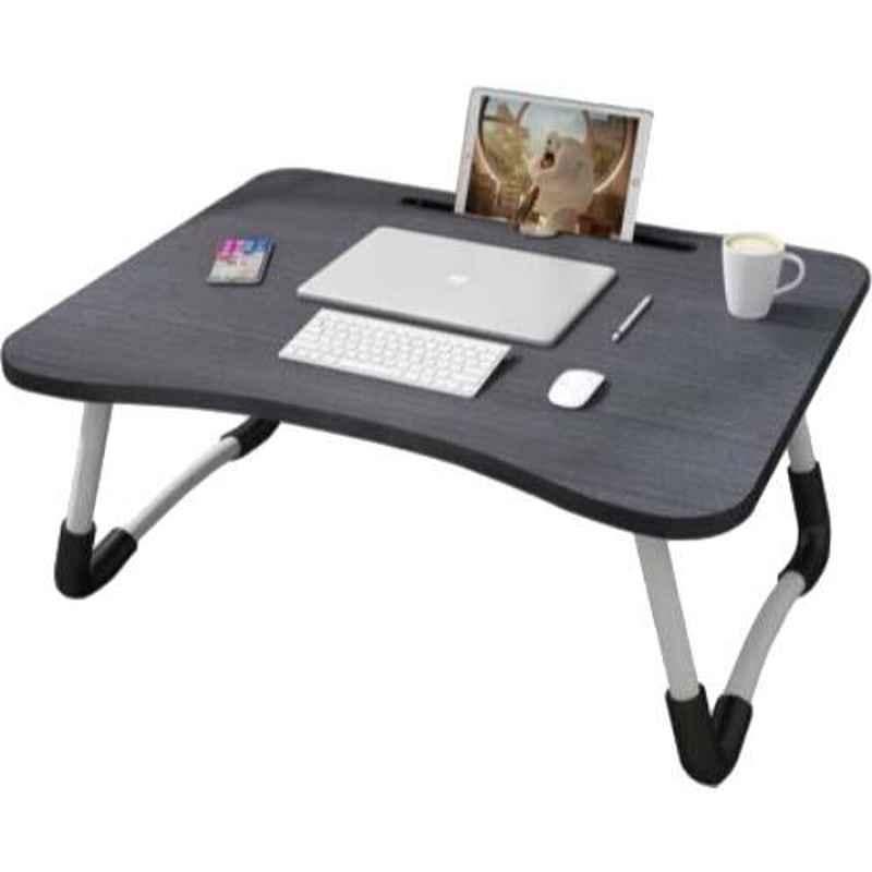 IBS KHODAL ARTH 60x28x40cm Wood Black Portable Laptop Table