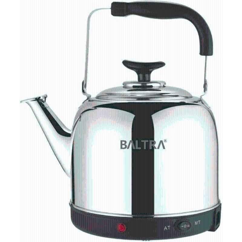 Baltra Solid 4.5 Litre 1500W Stainless Steel Silver Electric Kettle, BC-126