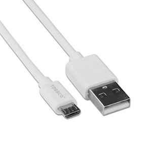 Tessco 1m 2.0 White USB Data Cable for Mobile Devices & Tablets, GU-325