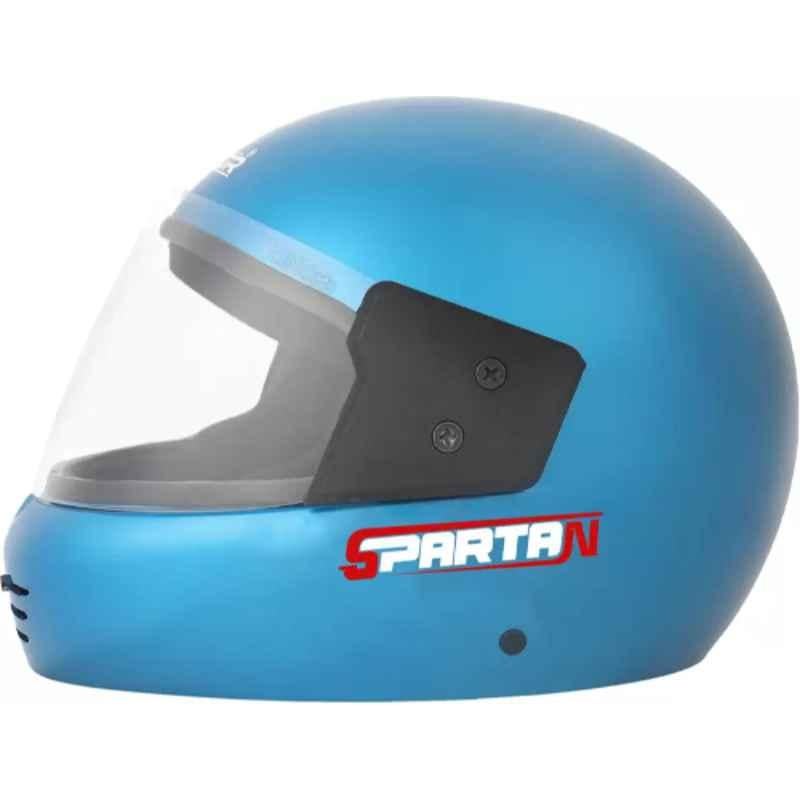 Xinor Spartan Medium Blue Full Face Motorbike Helmet