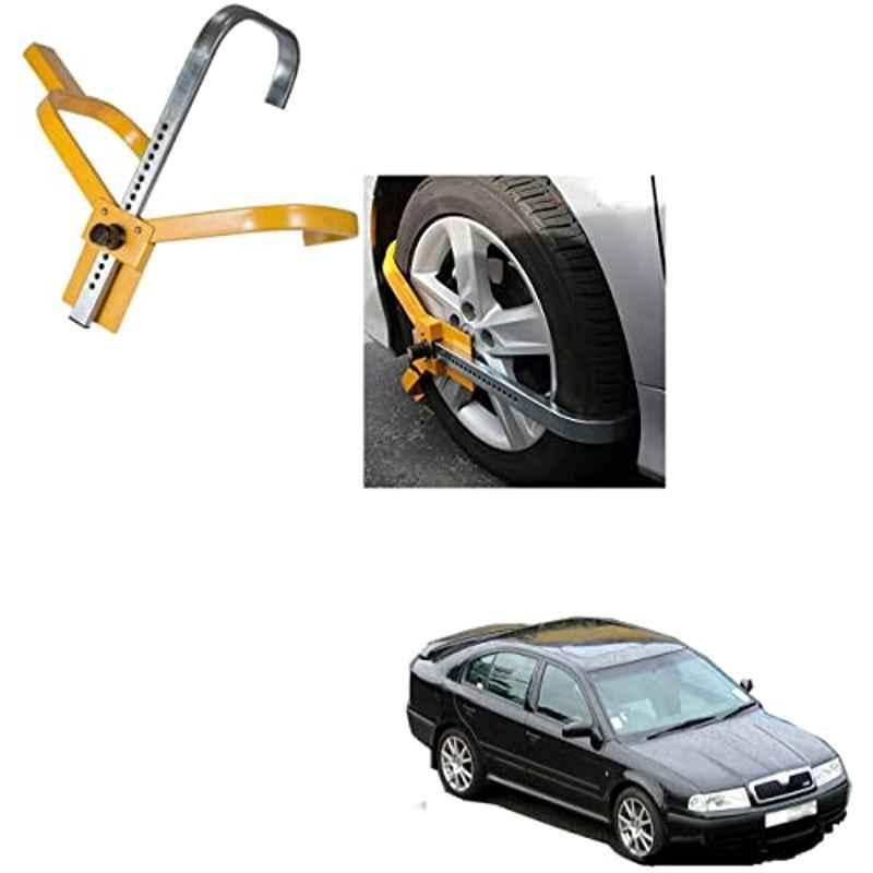 Kozdiko 13-17 inch Heavy Duty Anti-Theft Car Wheel Clamp Lock for Skoda Old Octavia