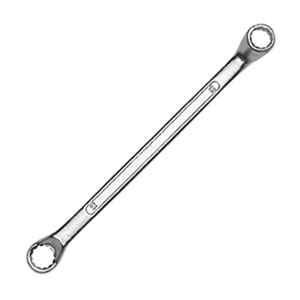 B K Jagan & Co 12x13mm Chrome Vanadium Steel Chrome Finish Double Ended Ring Spanner